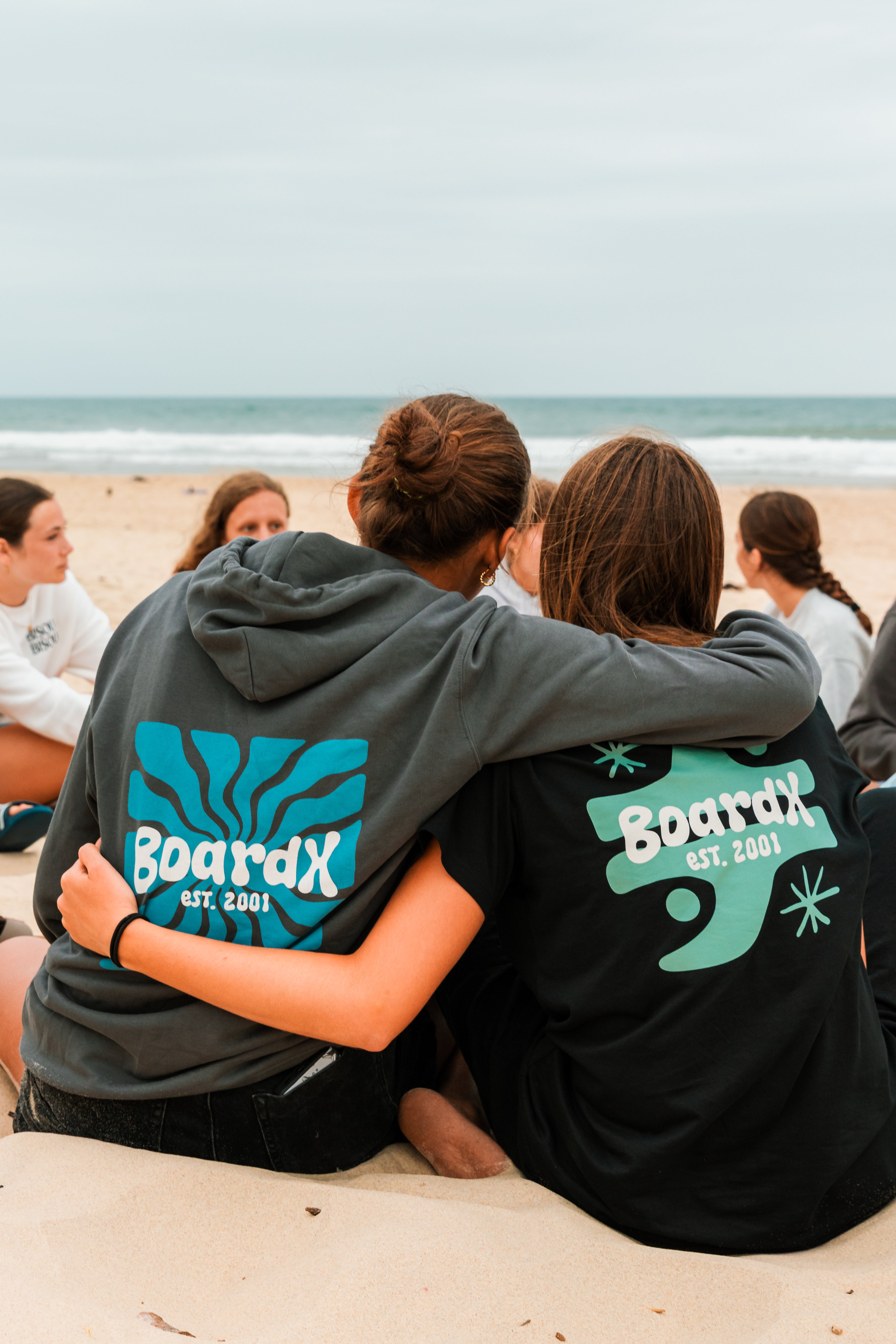 Hoodie - Blue Ripple